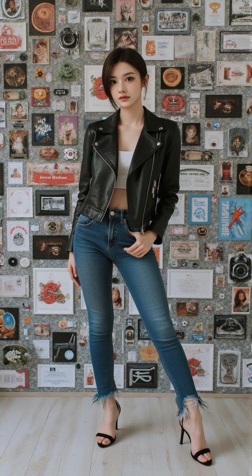 皮裤怎么搭配衣服大图