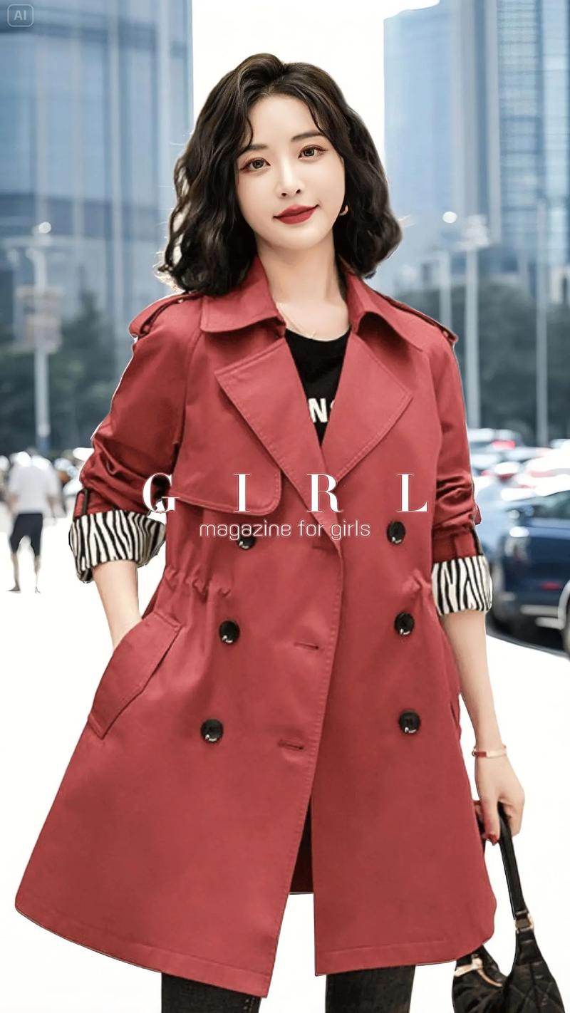 红色风衣怎么搭配裤子