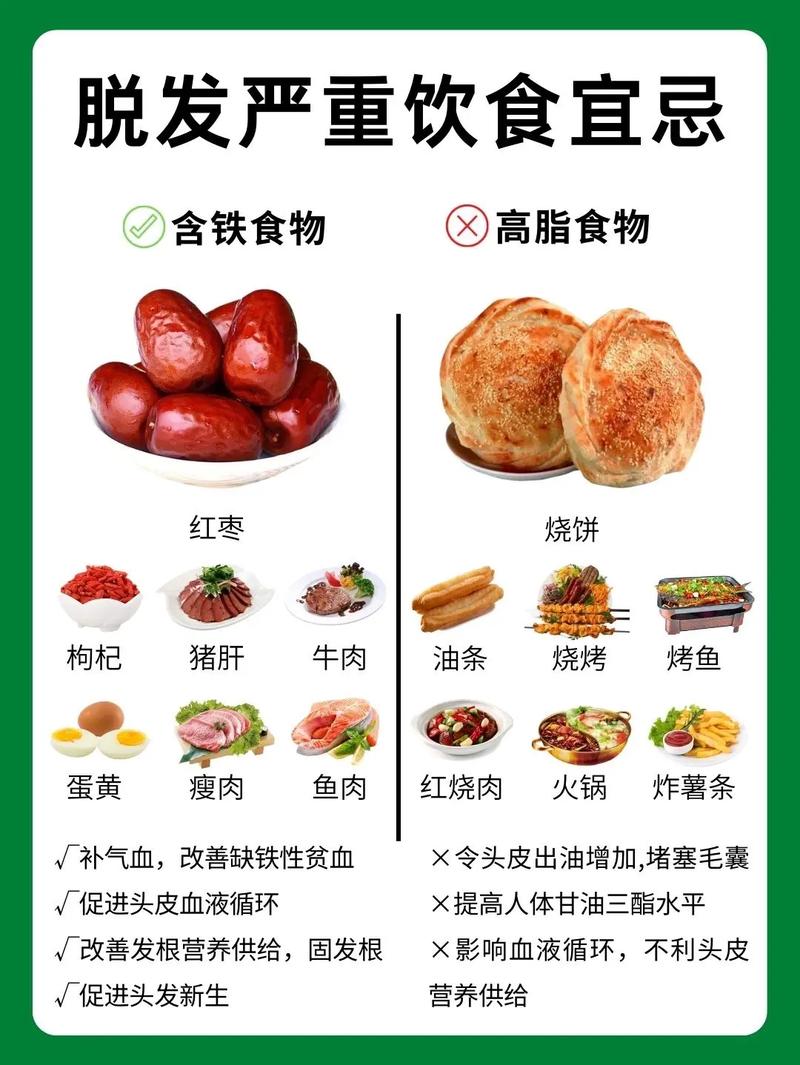 脱发不能吃什么