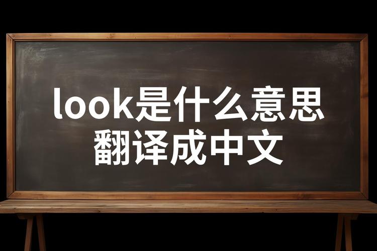 look是什么词