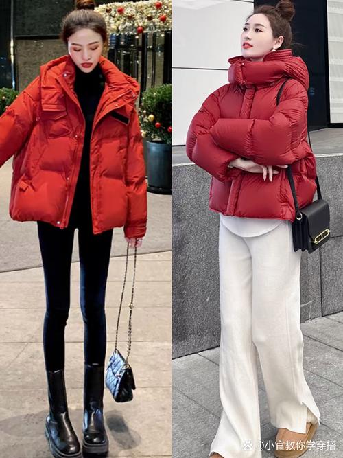 短款羽绒服配什么裤子好看