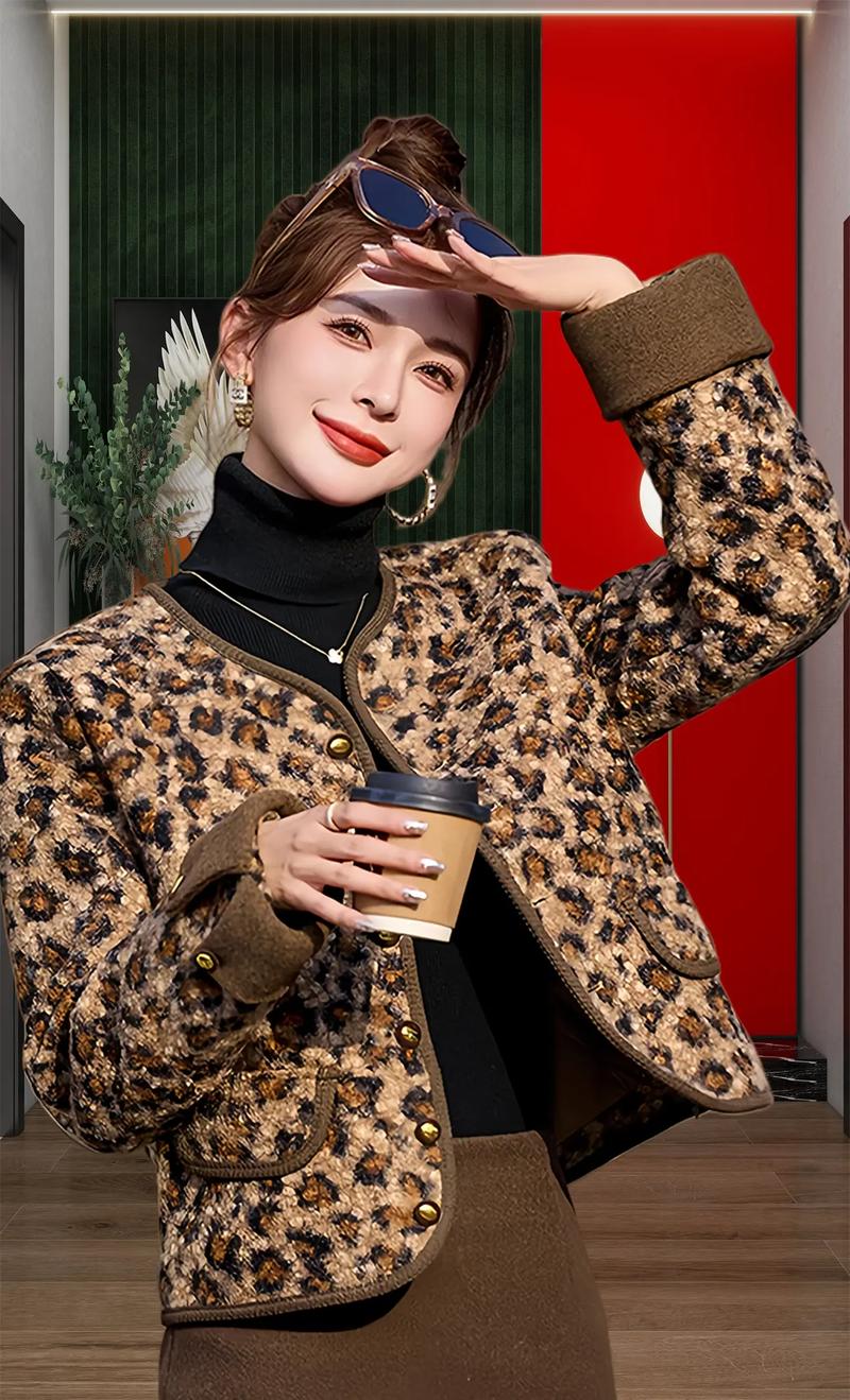 豹纹衫怎么搭配