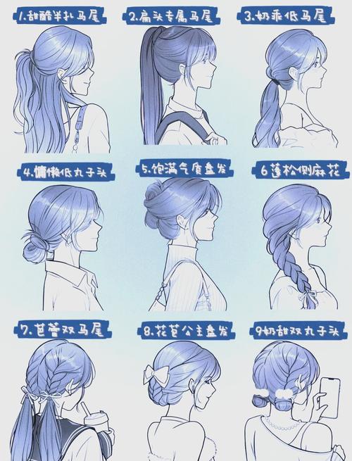 头型扁适合什么发型