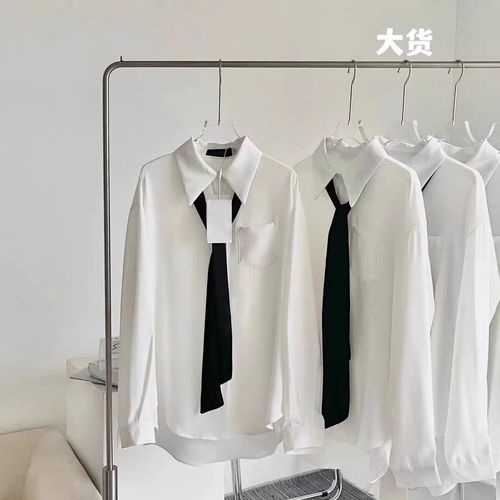 白色衬衫配什么领带