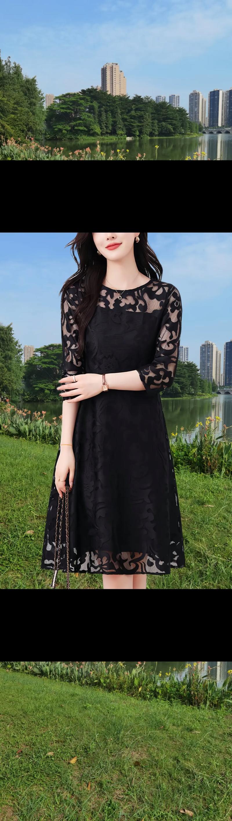 黑纱裙配什么鞋子