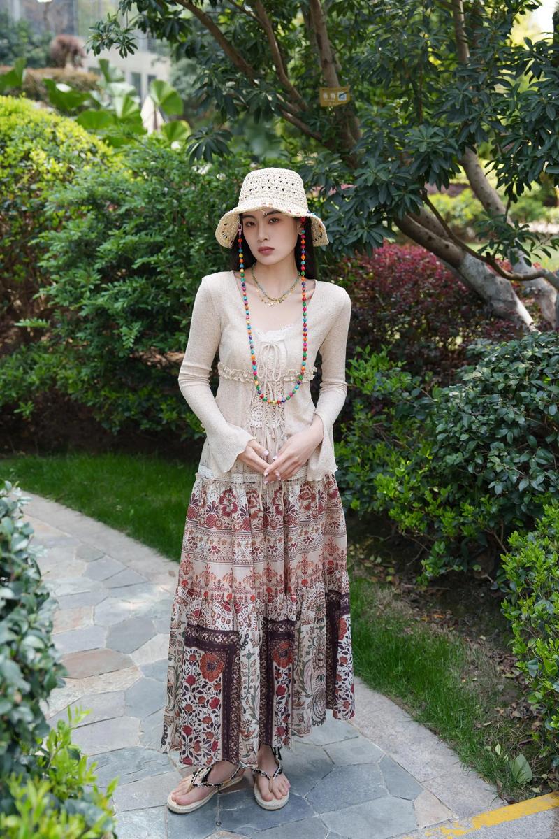 波西米亚裙怎么搭配