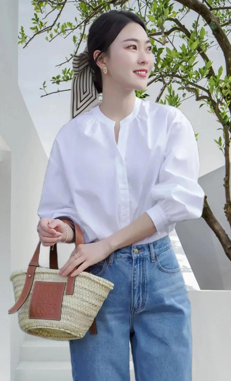 女衬衫配什么裤子