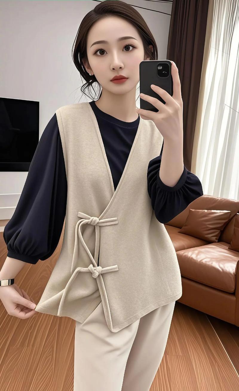 白色马甲配什么衣服