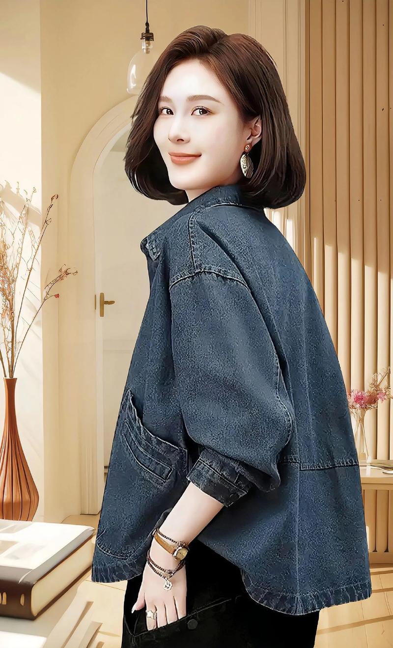 韩版牛仔上衣怎么搭配