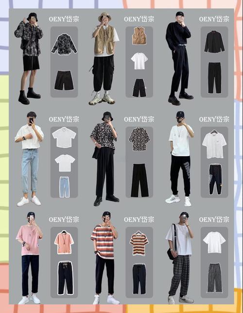 男人23怎么搭配衣服