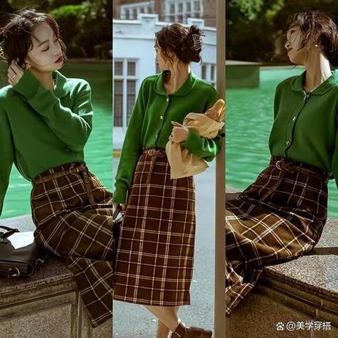 深绿色的衣服怎么搭配