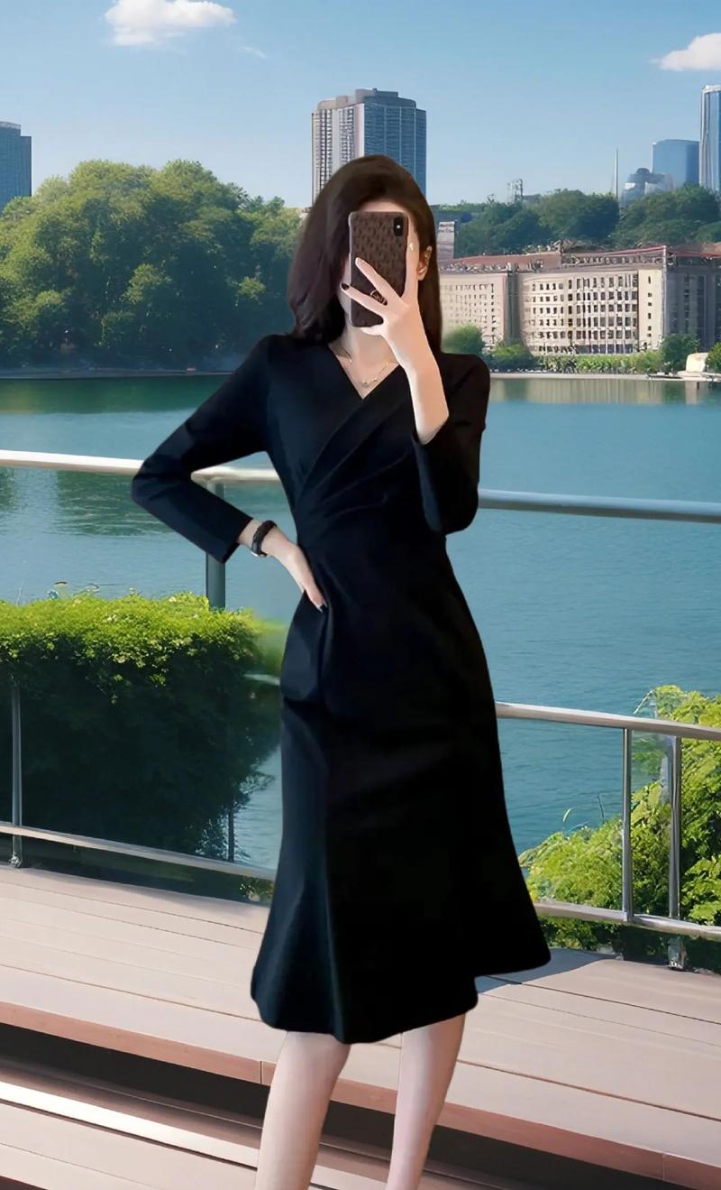 长袖连衣裙怎么搭配鞋子