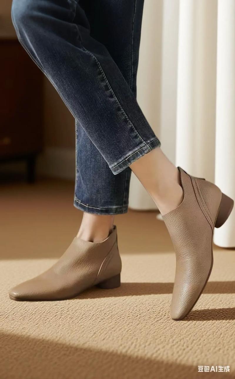 尖头的英伦风靴子怎么搭配