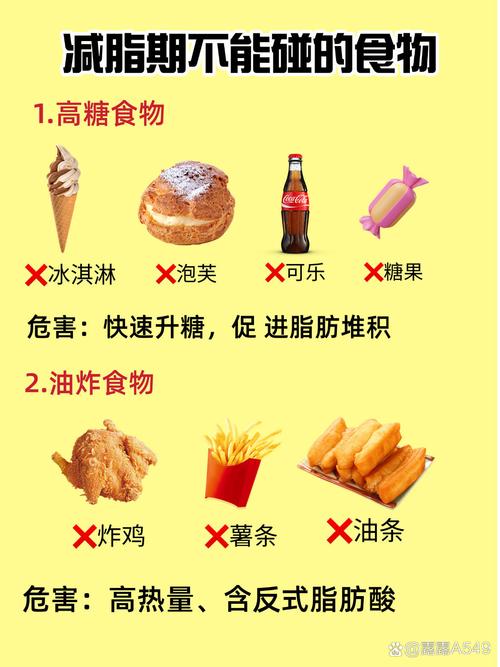 减肥主要不能吃什么食物