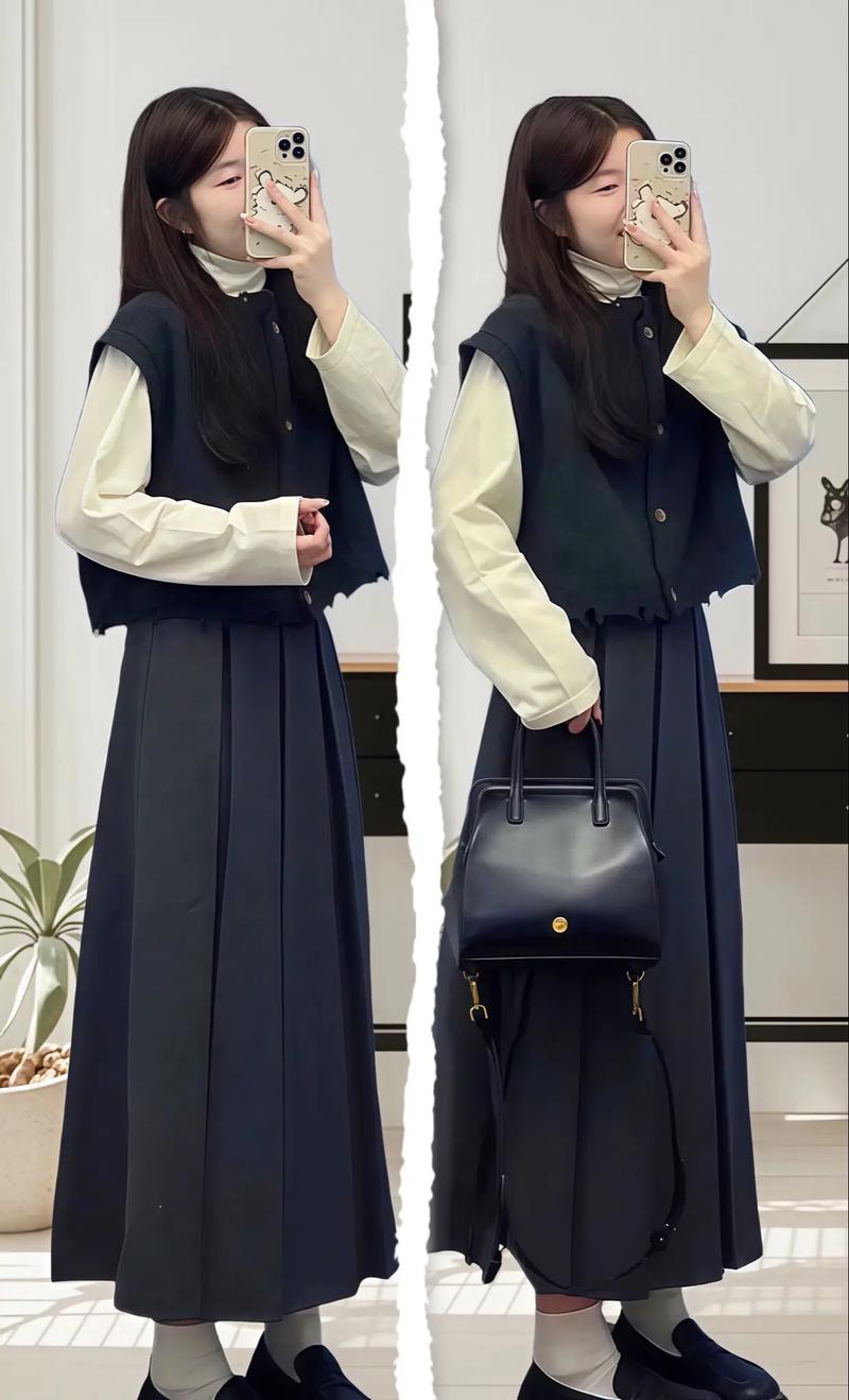 灰色马甲怎么搭配裤子