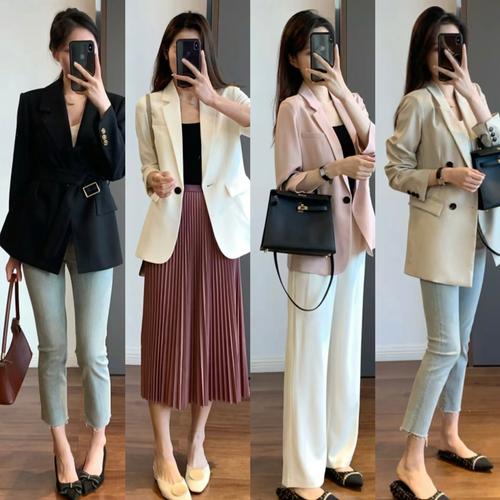 西服怎么搭配好看图片