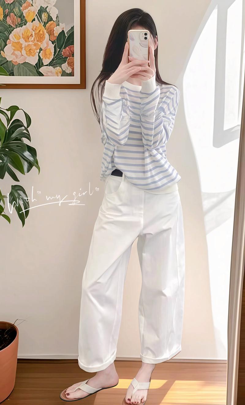 竖条衣服怎么搭配