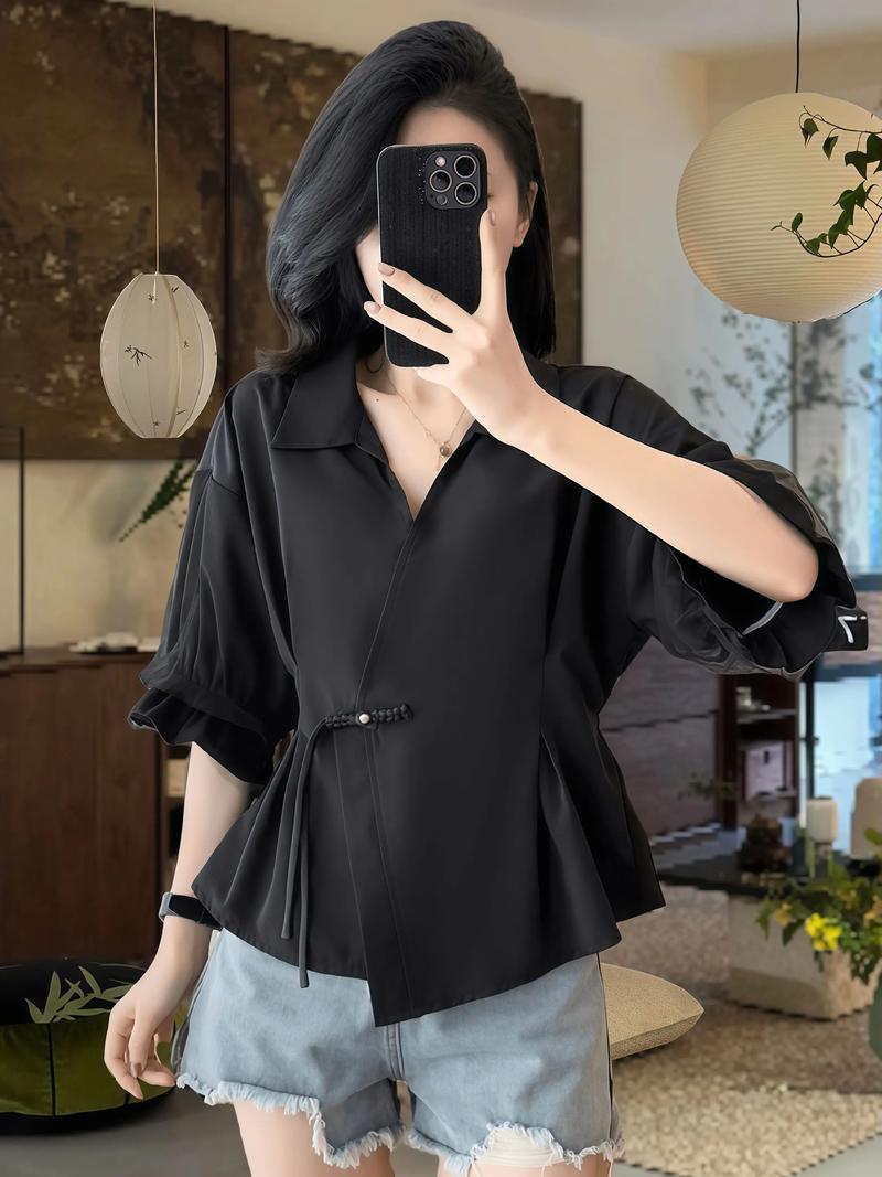 胖MM衬衫怎么搭配