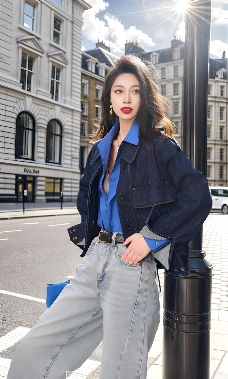 蓝衬衣怎么搭配