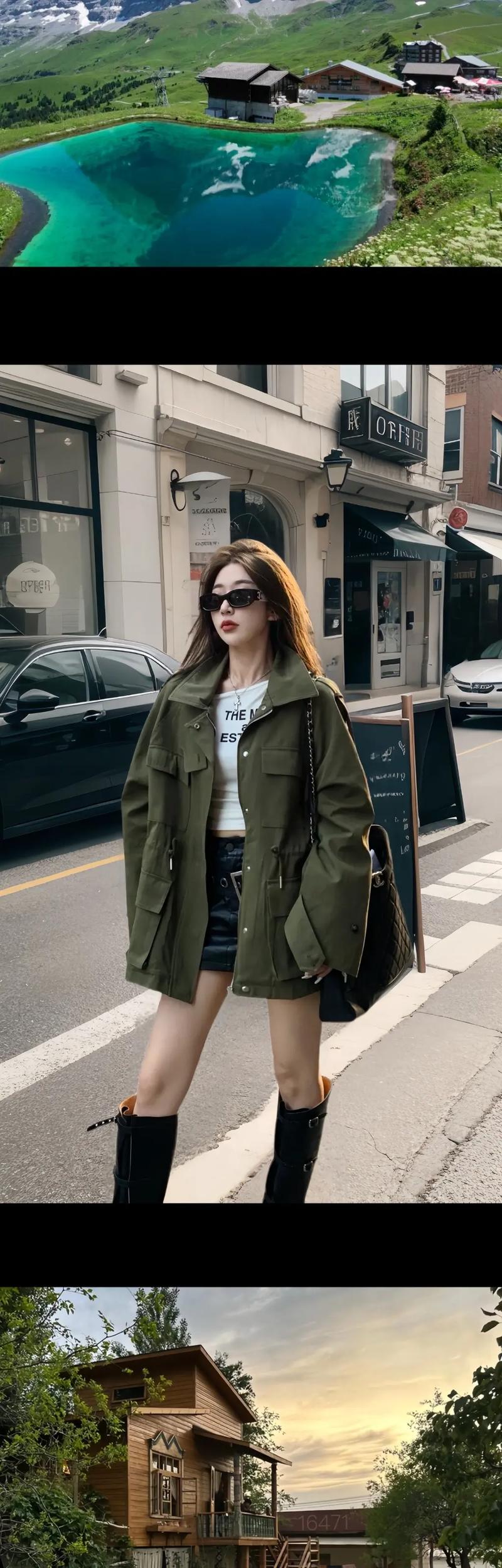 军绿工装外套怎么搭配