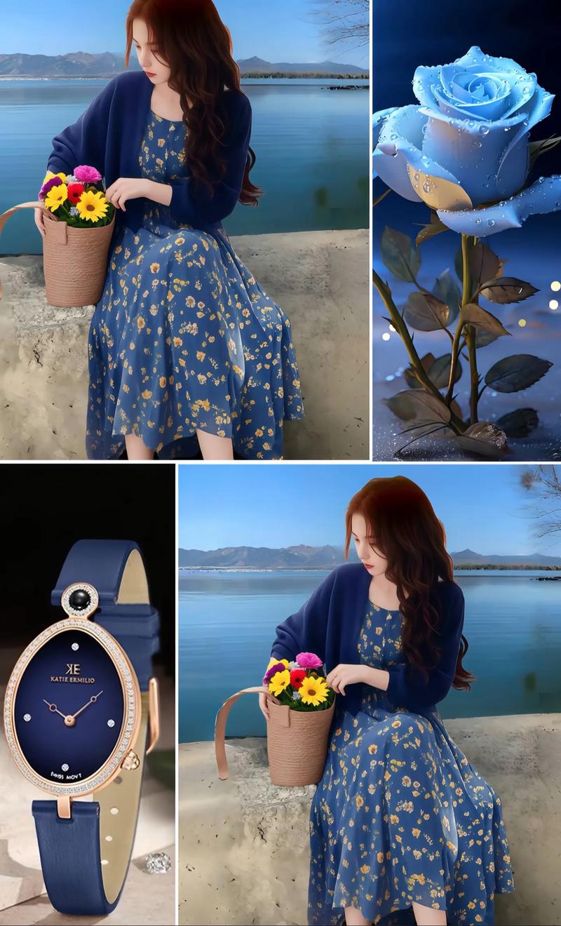 深蓝色开衫怎么搭配