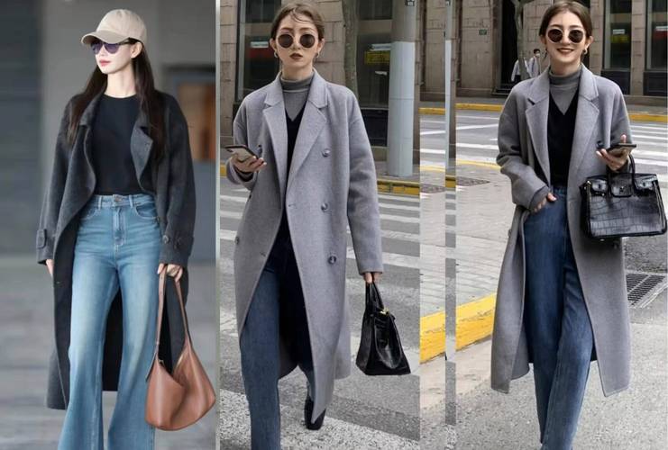 灰麻色外套怎么搭配