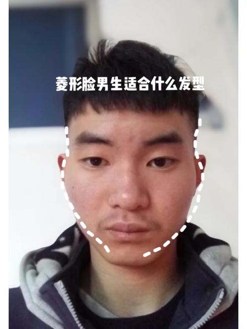 菱形脸男适合什么发型