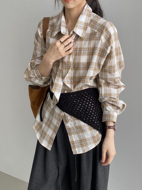 秋季衬衫怎么搭配图片