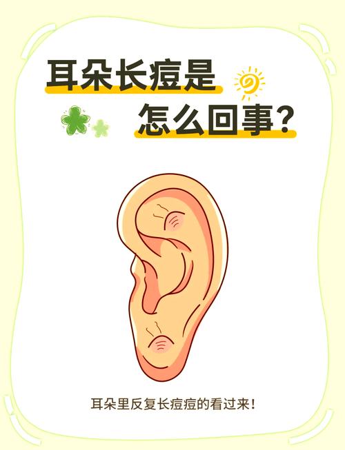 为什么耳朵会长痘痘