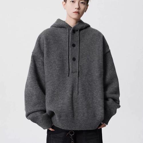 灰色针织外套怎么搭配