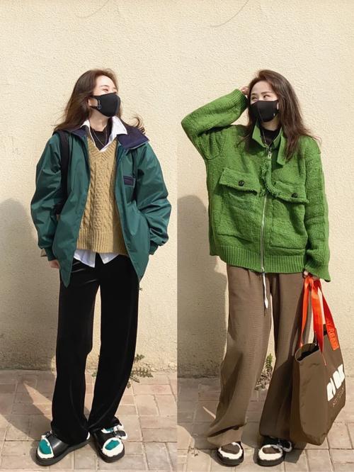 褐绿色怎么搭配