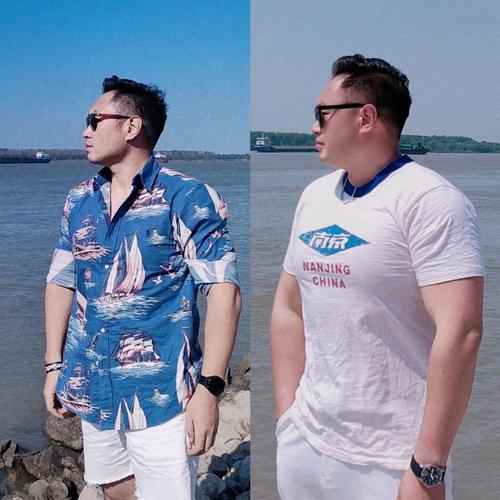 男上身壮的人怎么搭配衣服