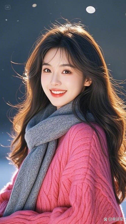 粉色配什么围巾好看