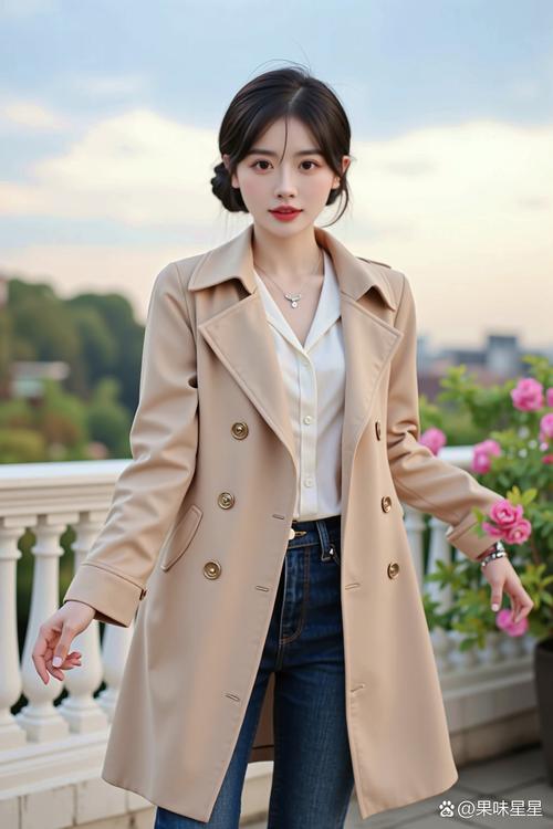 米色风衣搭配什么裤子
