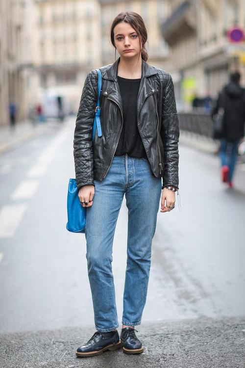 牛仔外套配什么包