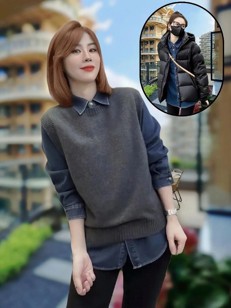 冬天衬衫怎么搭配外套