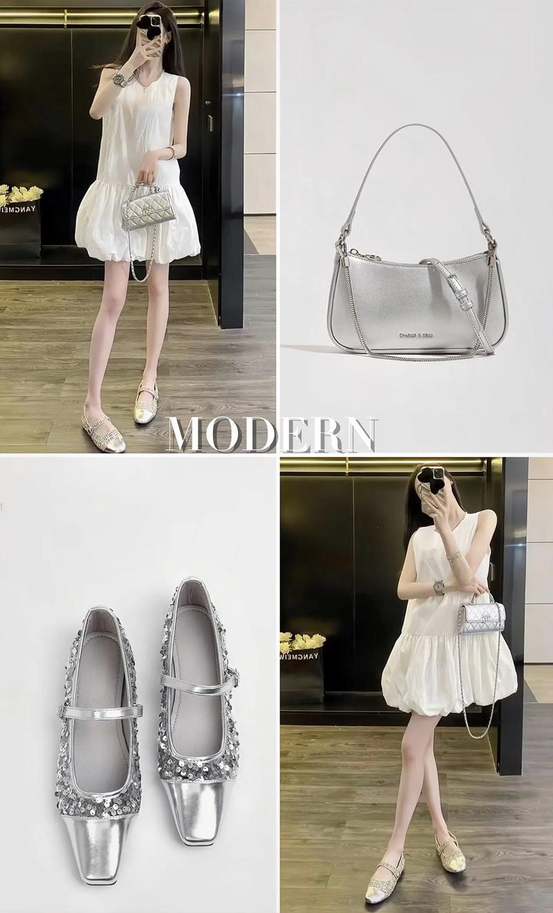 穿齐膝裙怎么搭配鞋子