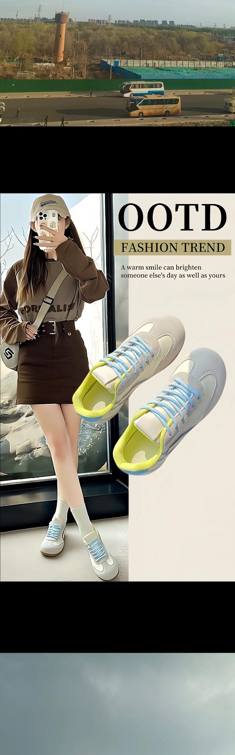 拼色鞋怎么搭配衣服