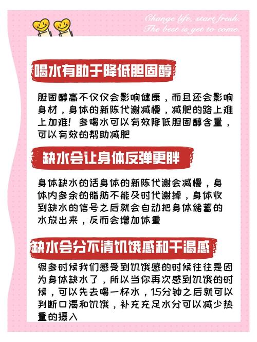 为什么吃减肥药喝水越多越好