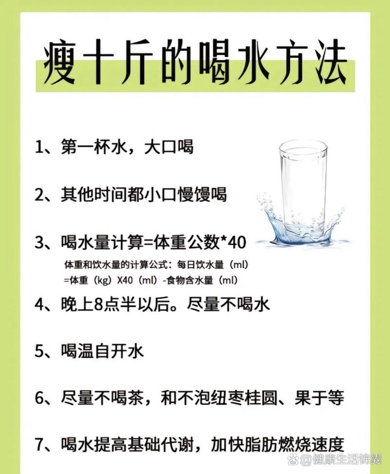 每天喝什么可以减肥