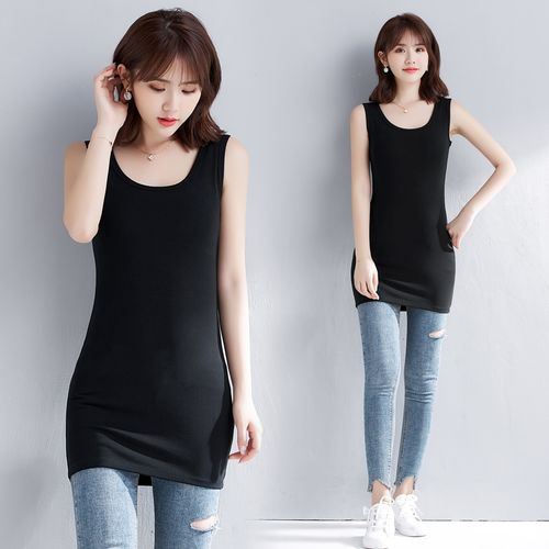 长背心打底衫怎么搭配