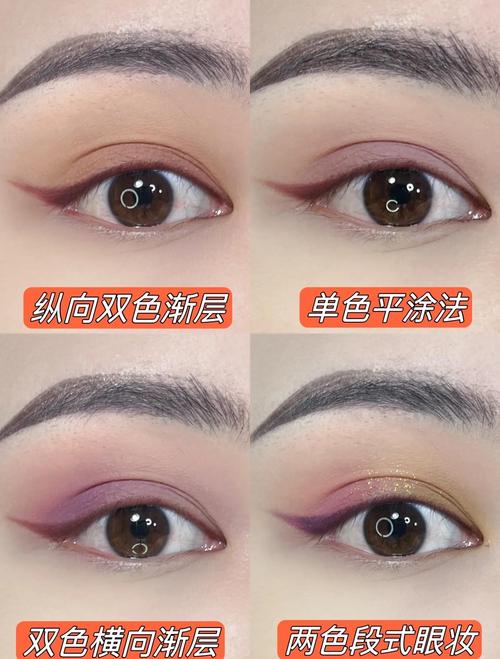 眼影颜色怎么搭配