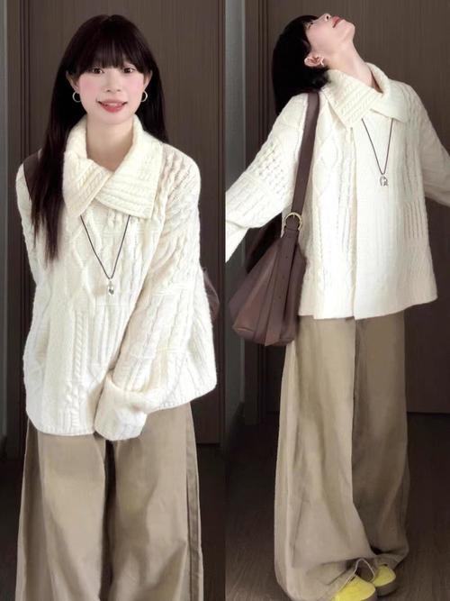 套头小针织衫怎么搭配