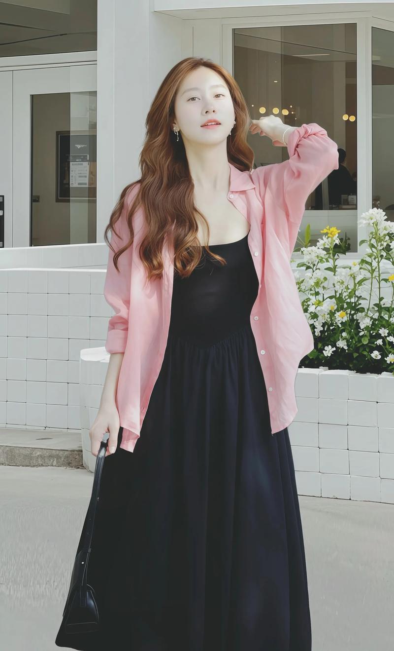 衬衣裙怎么搭配大衣