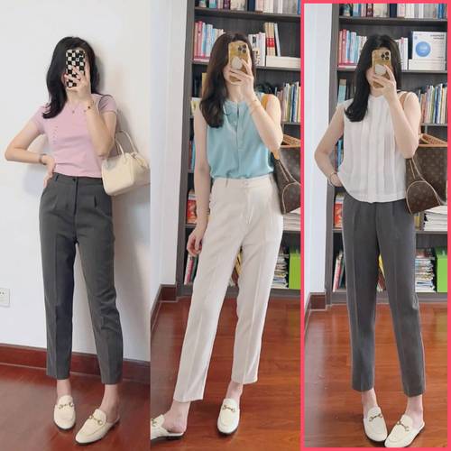 烟管裤搭配什么衣服