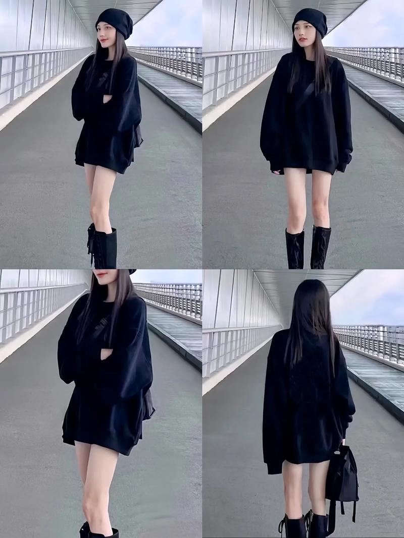 长款套头毛衣怎么搭配外套