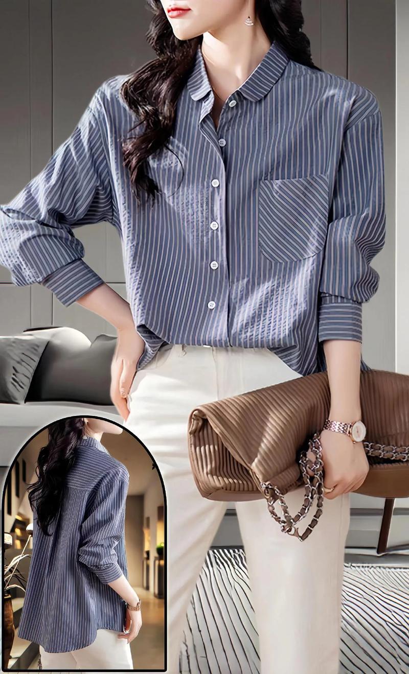 长款衬衫配什么裤子