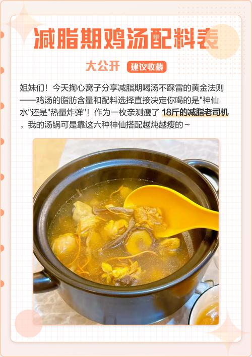 减肥能喝什么鸡汤吗