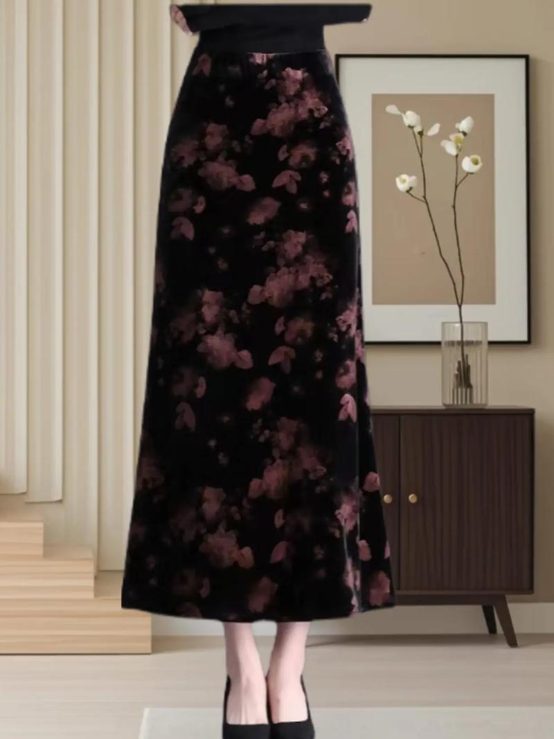 印花包臀裙怎么搭配