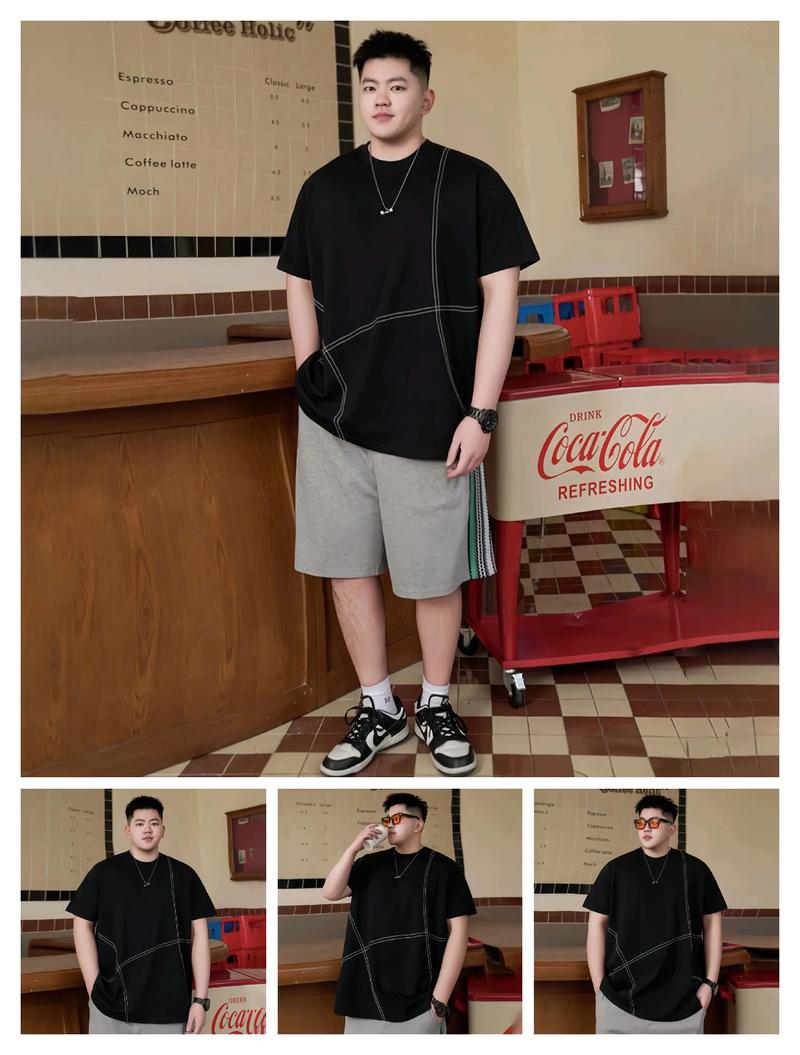 男生胖的人怎么搭配衣服